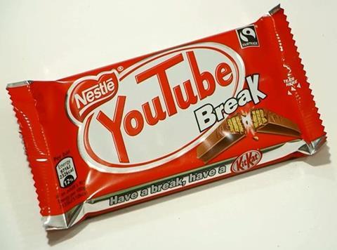 YouTube KitKat promo