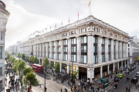 Selfridges Oxford Street Corner Shot Oxford Street & Duke Street (1b) Photo Credit Andrew Meredith_WEB