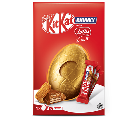 KitKat Chunky Biscoff Giant Egg 274.5g