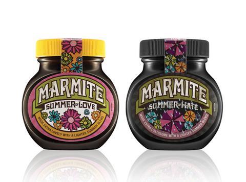 Marmite Summer of Love limited edition