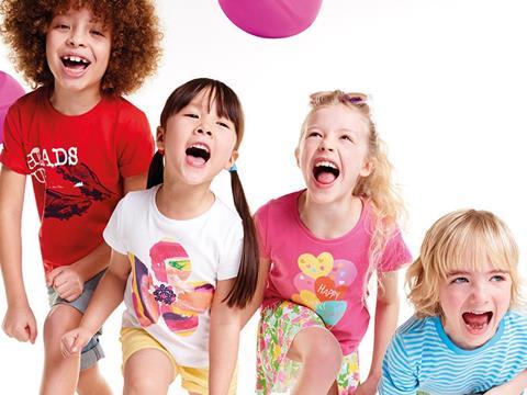 Nutmeg children's clothing store range