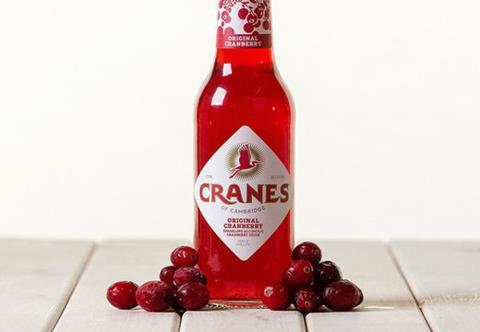 cranes cranberry cider