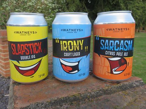 Watneys Headliners canned range