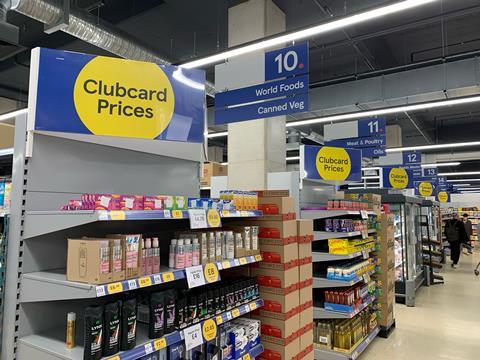 tesco clubcard prices