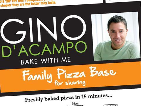 Gino D'Acampo pizza