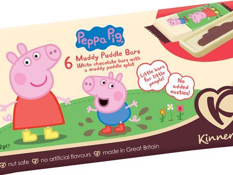 Kinnerton Peppa Pig bars