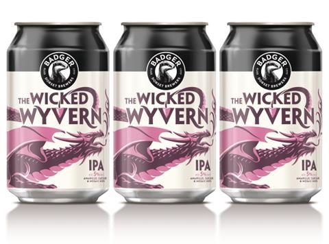 badger IPA wicked wyvern