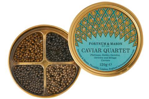 fortnum & mason caviar quartet
