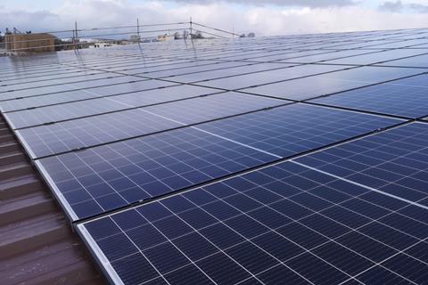 Wyke Farms solar array