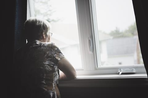 elderly woman loneliness