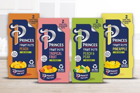 Princes Fruit Pots