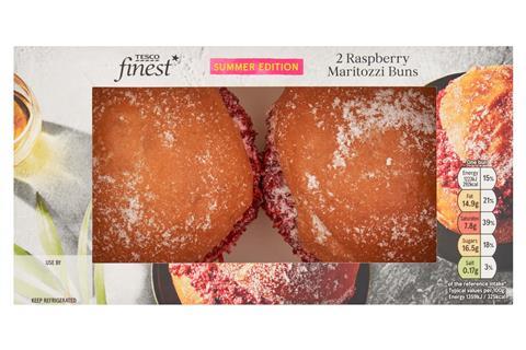 Tesco_Finest_Summer_Edition_2_Raspberry_Maritozzi_Buns