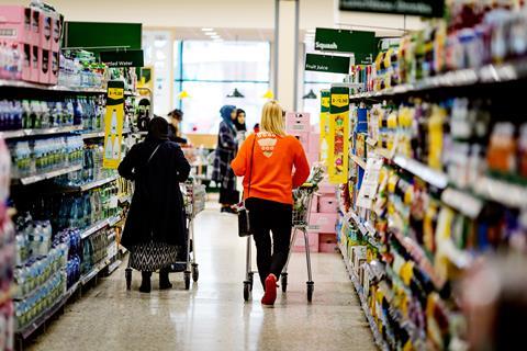 Morrisons aisle shopper squash fruit juice