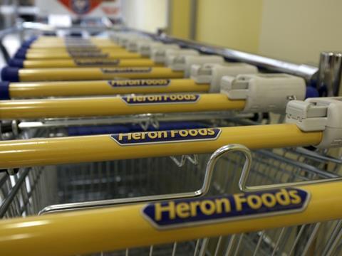 Heron Foods trolleys