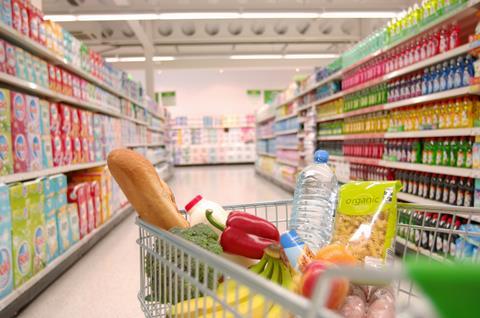 shopping trolley range food