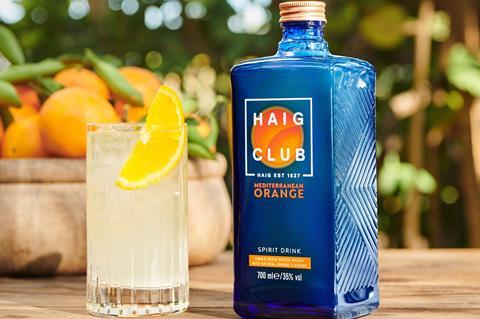 Haig Club Orange lifestyle