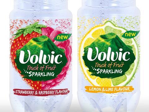 Volvic sparkling water