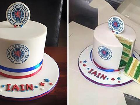 lillian football cake