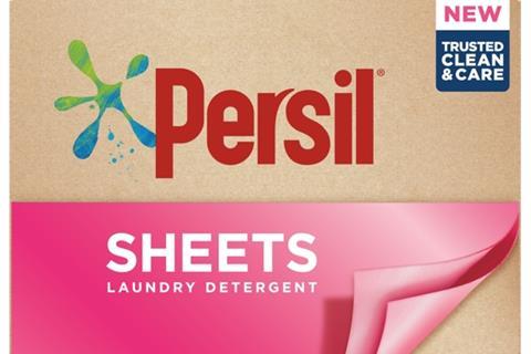 Persil laundry sheets