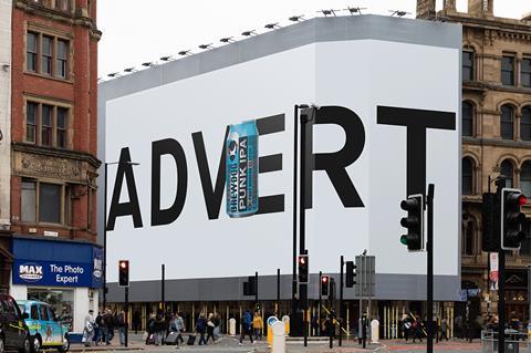 brewdog advert billboard