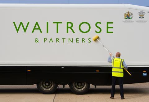 waitrose and partners lorry