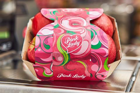 Pink Lady packaging