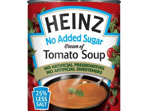 HEINZ NO ADDED SUGAR CREAM OF TOMATO SOUP 