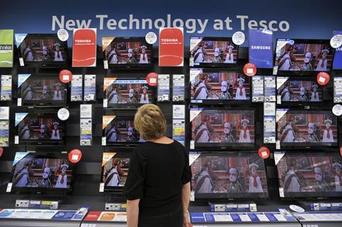 tesco technology tv entertainment