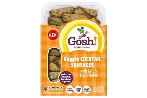 Gosh! Veggie Cocktail Sausages 240g