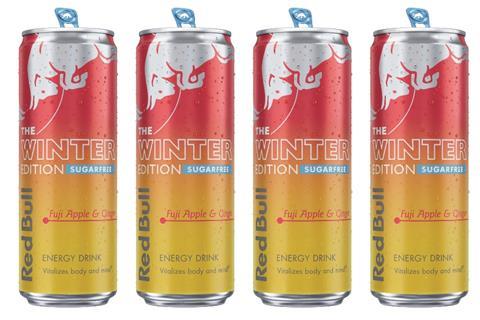 Red Bull Winter Edition Fuji Apple and Ginger
