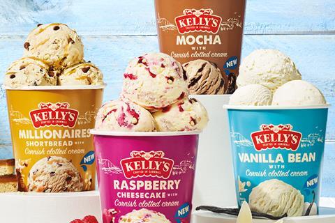 KELLY'S NEW FLAVOURS