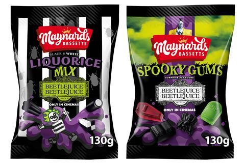 Maynards Bassetts Spooky Gums and Liquorice Mix