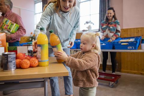 food bank child poverty
