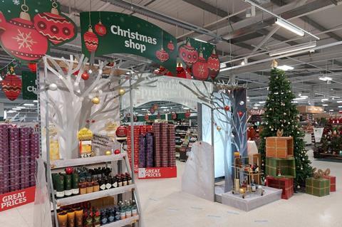 William Grant & Sons Christmas activation in Sainsbury's