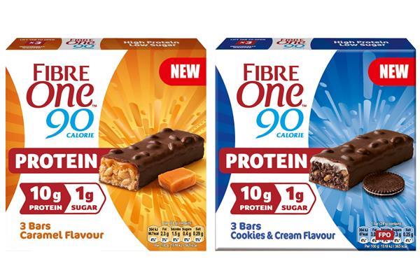 fibre one protein bars tesco