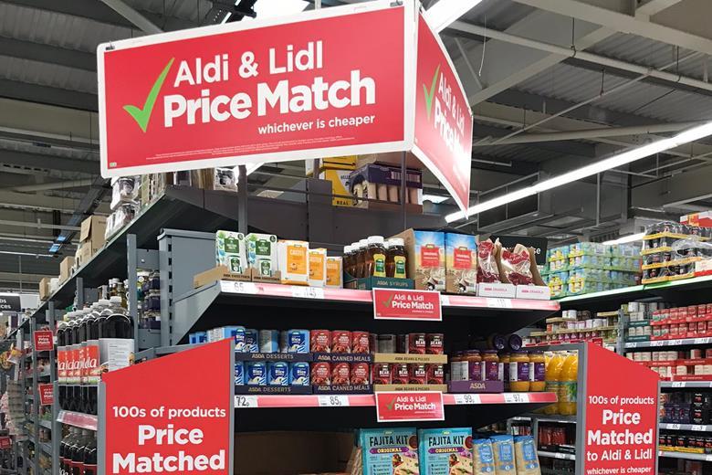 Asda finance chief insists Aldi and Lidl price matching is working ...