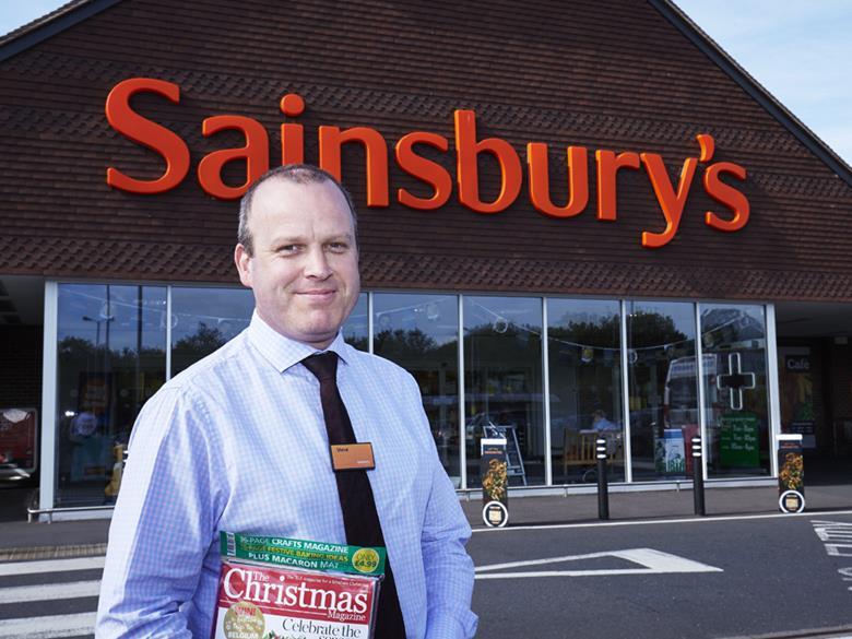 Steve Plumridge, Sainsbury's Ipswich Grocer 33 store of the week