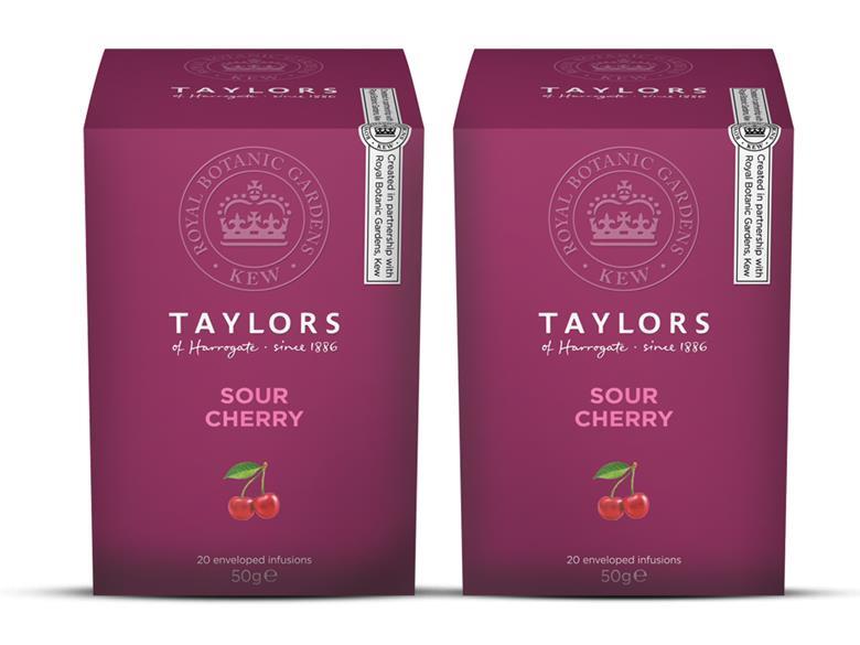 Taylors of Harrogate adds Sour Cherry to fruit & herbal teas News