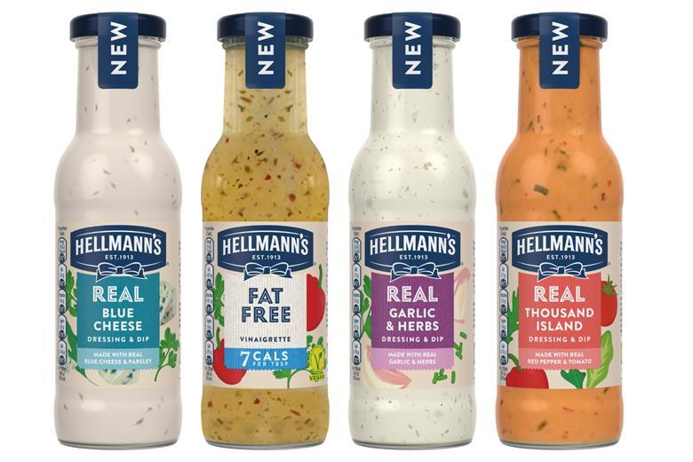 Hellmann’s rebrands salad dressings and adds two new flavours News