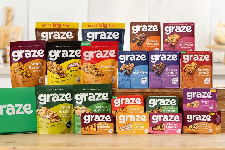 Graze unveils new look backed by £6m spend | News | The Grocer