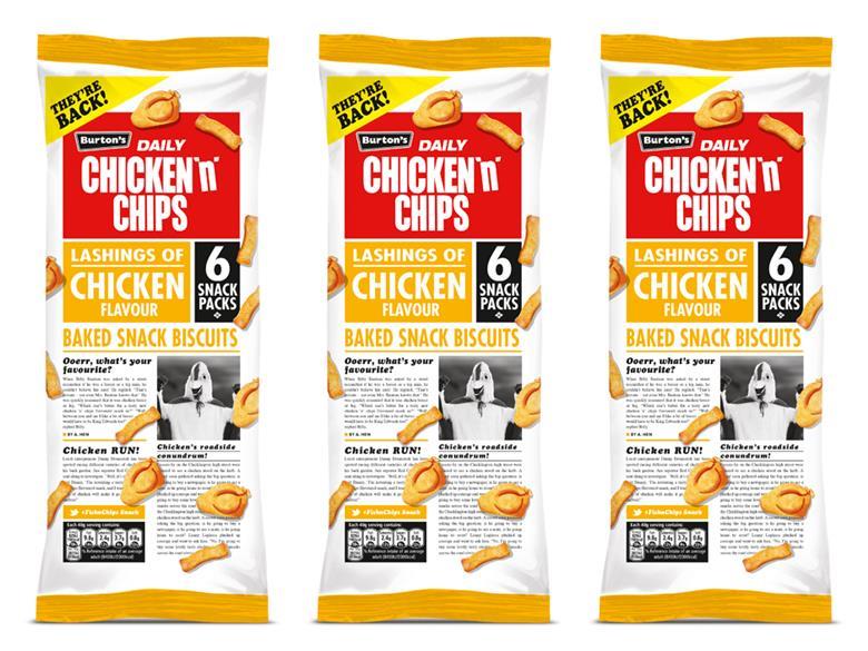 Burton's brings back Chicken 'n' Chips News The Grocer