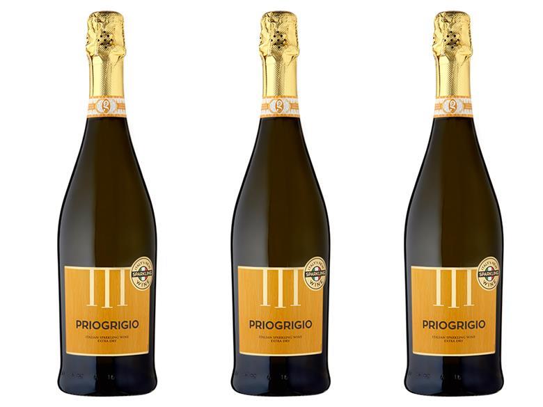 Priogrigio Five alternative bottles of bubbly hitting supermarket