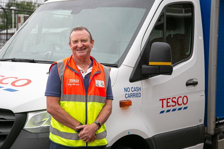 Delivery driver of the week Daryl Snyman, Tesco, Rugby Grocer 33 The Grocer