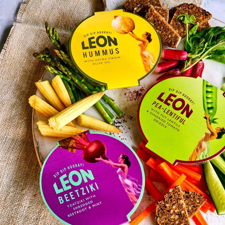 Leon expands grocery range with vegan dips News The Grocer