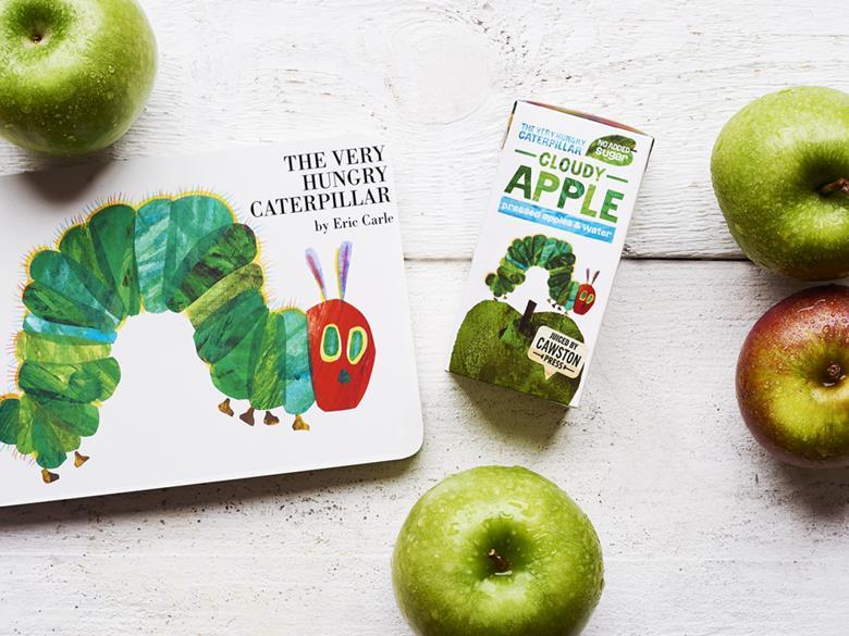 Cawston Press adds Very Hungry Caterpillar Cloudy Apple juice News