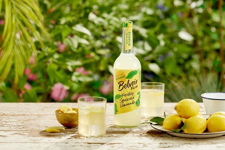 Belvoir Farm's Freshly Squeezed Lemonade is now 'made with sunshine