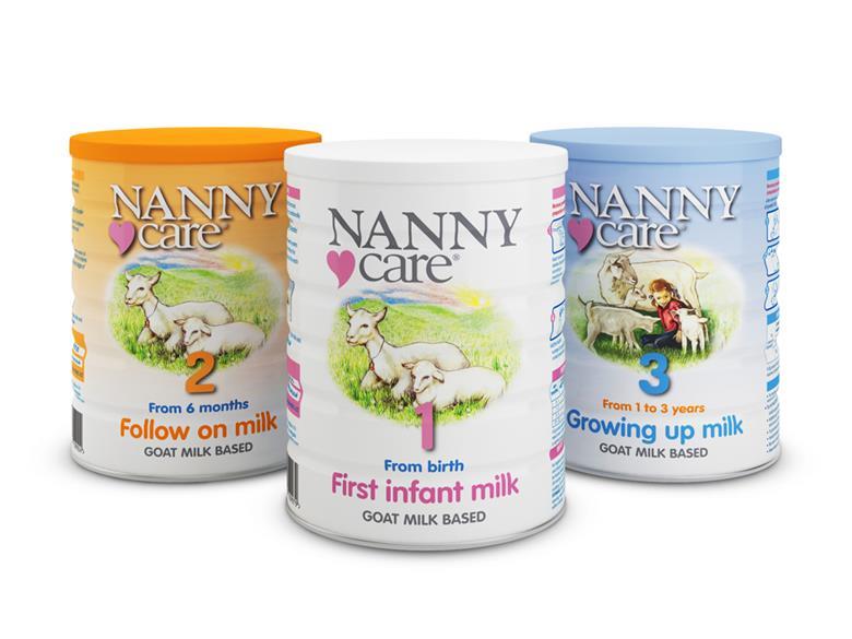Goats milk infant formula brand NannyCare listed in Asda News The