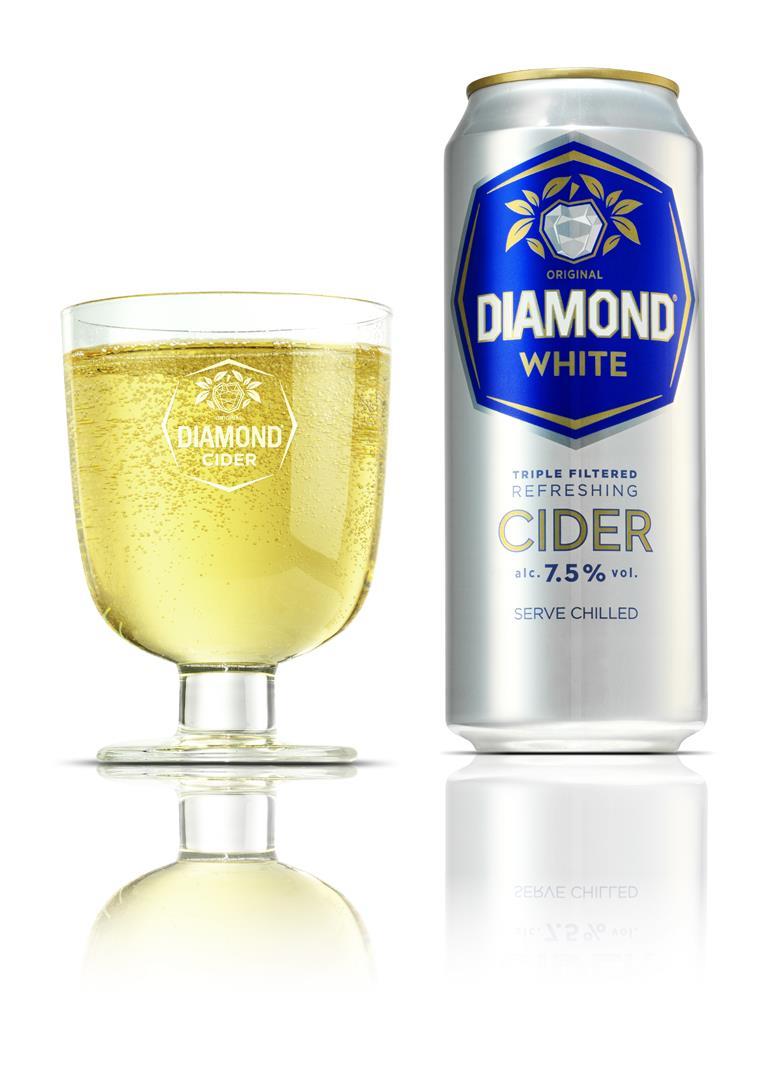 Diamond White cider relaunched as wine alternative News The Grocer