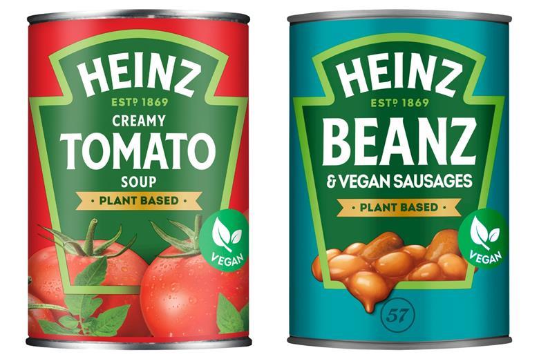Heinz adds vegan versions of Cream of Tomato Soup and Beanz & Sausages