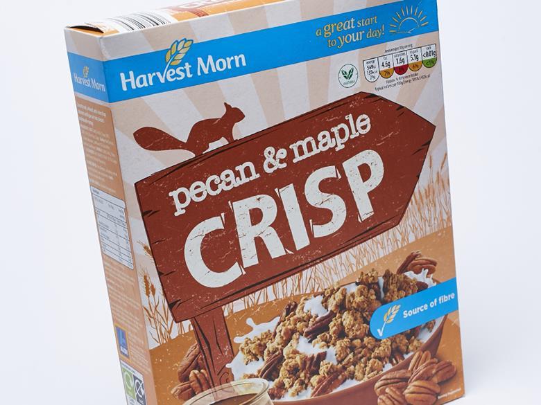 Aldi Harvest Morn Crisp Cereal Maple & Pecan Analysis & Features